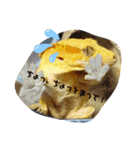 ゆずももわらびきなこクリボーチョコ（個別スタンプ：5）
