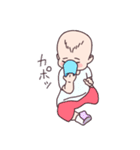ヨチヨチ赤ちゃんの日常（個別スタンプ：3）