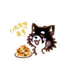 黒＆白チワワ（個別スタンプ：3）