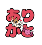 可愛い猫とデカ文字（個別スタンプ：8）