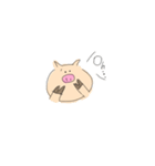 ゆるいぶた1（個別スタンプ：4）