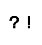 驚き文字（個別スタンプ：8）
