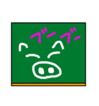 黒板の落書き風スタンプ（個別スタンプ：28）