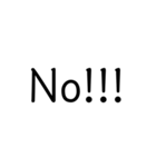多分日常で使える文字スタンプ 第二弾（個別スタンプ：9）
