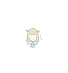 ブロンドデビルちゃん（個別スタンプ：21）