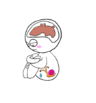 反転ちゃん（個別スタンプ：2）
