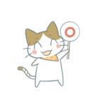 猫ちゃんスタンプ「ミケちゃん」（個別スタンプ：4）