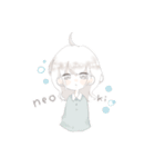 みつあみ がーる（個別スタンプ：3）