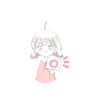 みつあみ がーる（個別スタンプ：6）
