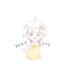 みつあみ がーる（個別スタンプ：7）