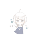 みつあみ がーる（個別スタンプ：8）