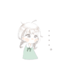みつあみ がーる（個別スタンプ：9）
