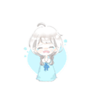 みつあみ がーる（個別スタンプ：14）