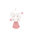 みつあみ がーる（個別スタンプ：19）