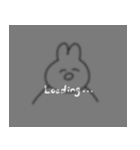 にこにこうさぎさんスタンプ（個別スタンプ：5）