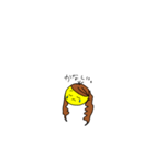 黄色い女の子の日常会話！！（個別スタンプ：14）