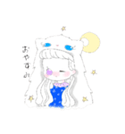 ゆるふわ乙女とくまねこコンビ（個別スタンプ：6）