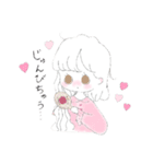 ゆるふわ乙女とくまねこコンビ（個別スタンプ：7）