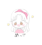 ゆるふわ乙女とくまねこコンビ（個別スタンプ：17）
