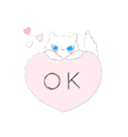 ゆるふわ乙女とくまねこコンビ（個別スタンプ：35）