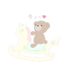 ゆるふわ乙女とくまねこコンビ（個別スタンプ：37）