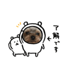 可愛い❤️ワンちゃん新（個別スタンプ：4）