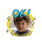 my son with sawako English.（個別スタンプ：21）