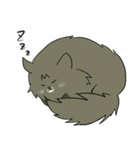 あしのみじかいねこ まめぞう スタンプ（個別スタンプ：2）