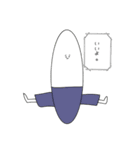 足だけが生えた謎生物スタンプ（個別スタンプ：10）