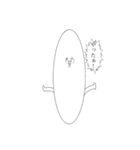 足だけが生えた謎生物スタンプ（個別スタンプ：11）