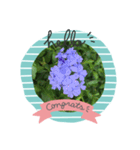 咲かせよう心の花 8月（個別スタンプ：2）