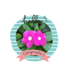 咲かせよう心の花 8月（個別スタンプ：8）