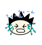 スタンディングヘアーボーイ（毎日編）（個別スタンプ：21）