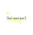 使いたい英語（個別スタンプ：3）