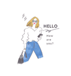 H.V.F.N（個別スタンプ：5）