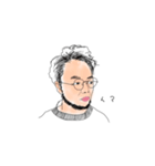 みるくおじさん3（個別スタンプ：1）