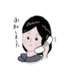 客室乗務員 CA生活（個別スタンプ：3）