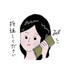 客室乗務員 CA生活（個別スタンプ：23）