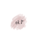 おしゃれ人気水彩画 皆使っている 激カワ（個別スタンプ：2）