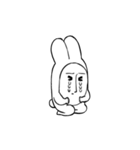表情豊かなうさぎさんスタンプ（個別スタンプ：16）