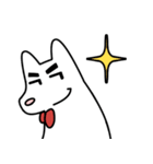 太眉な犬（個別スタンプ：14）