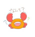 かにちゃんスタンプ3（個別スタンプ：2）