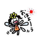 花と妖精のこどもたち1（個別スタンプ：1）