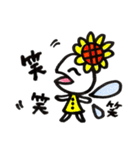 花と妖精のこどもたち1（個別スタンプ：3）