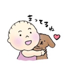 薄毛ベイビースタンプ（個別スタンプ：14）