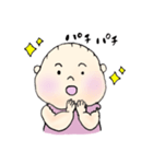 薄毛ベイビースタンプ（個別スタンプ：15）