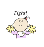 達観した赤ちゃん（個別スタンプ：12）