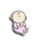 達観した赤ちゃん（個別スタンプ：32）