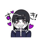 好みの女の子をつめこんだだけ（個別スタンプ：3）
