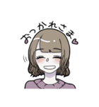 好みの女の子をつめこんだだけ（個別スタンプ：15）